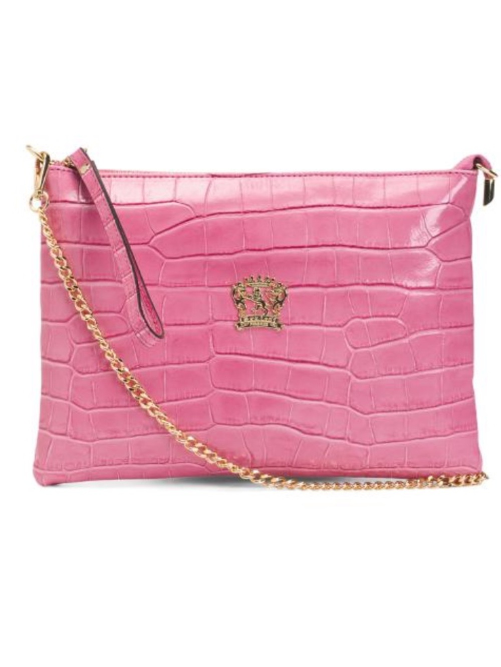 PRATESI leather pouch wirstlet